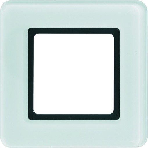 Q.7 - quadro x1 p LED, Vidro branco