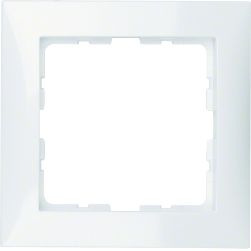 quadro 1-fach, S.1, branco polar brilhante