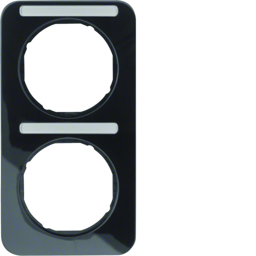 R.1 - quadro x2 p.-etiq. vert., preto