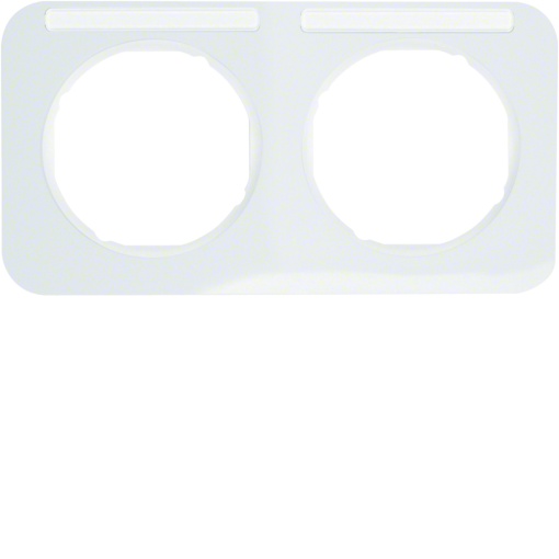 R.1 - quadro x2 p.-etiq. horz., branco