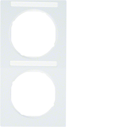 R.3 - quadro x2 p.-etiq. vert., branco