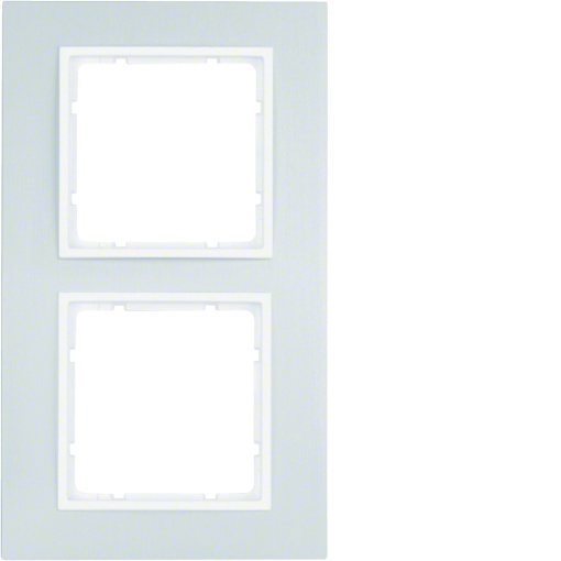 B.7 - quadro x2, Alumíniobranco mate