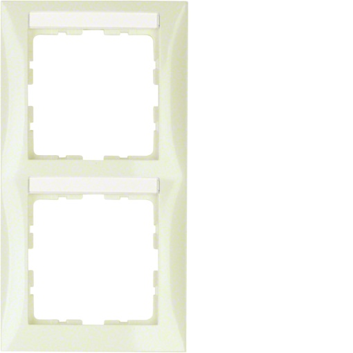 S.1 - quadro x2 p.-etiq. vert., creme