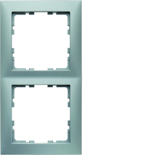 S.1 - quadro x2, alumínio mate