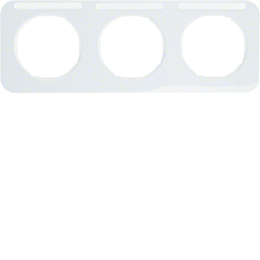 R.1 - quadro x3 p.-etiq. horz., branco