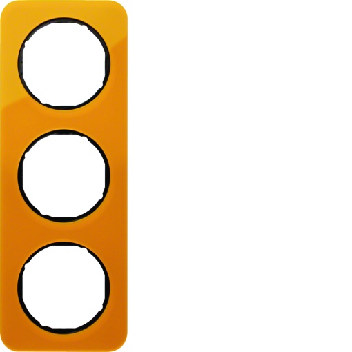 R.1 - quadro x3, Acrílico laranjapreto