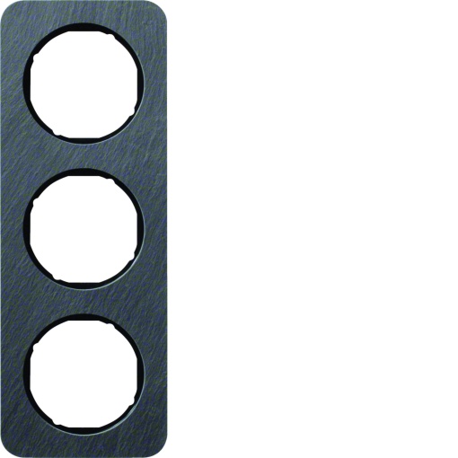 R.1 - quadro x3, Ardósiapreto