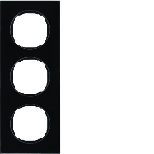 R.8 - quadro x3, Vidro preto