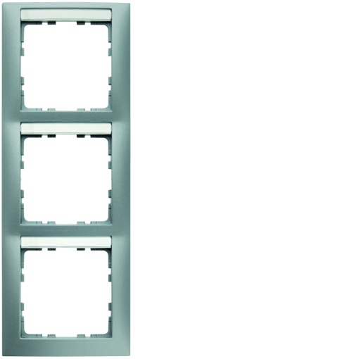 S.1 - quadro x3 p.-etiq. vert., alum mt