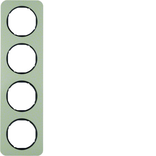 R.1 - quadro x4 Inox, preto