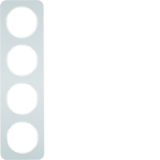 R.1 - quadro x4 Alumínio, branco