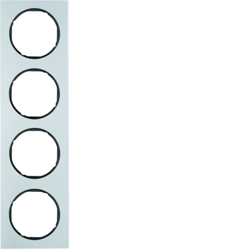 R.3 - quadro x4 Alumínio, preto