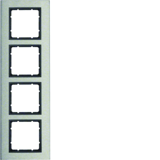 B.7 - quadro x4 vert, Inoxantrac mate