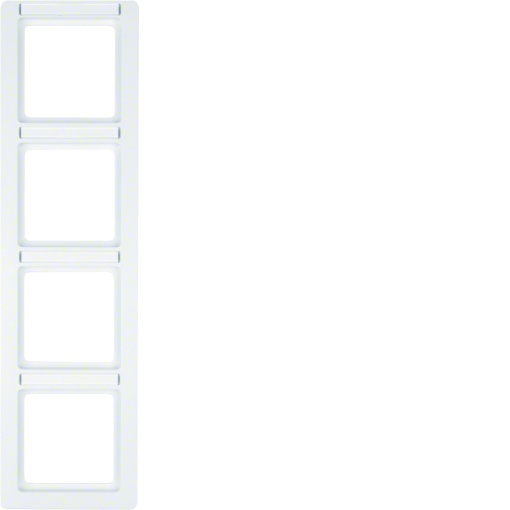 Q.1 - quadro x4 p.-etiq. vert., branco