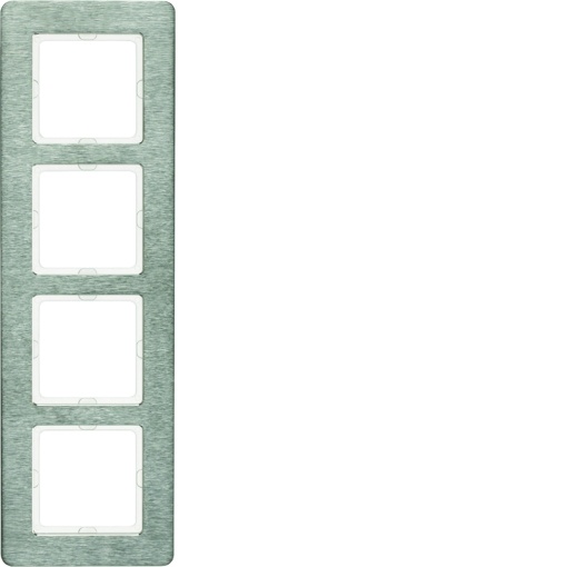 Q.7 - quadro x4 vertical, Inox