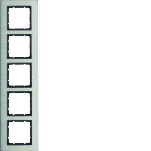 B.7 - quadro x5 vert, Inoxantrac mate