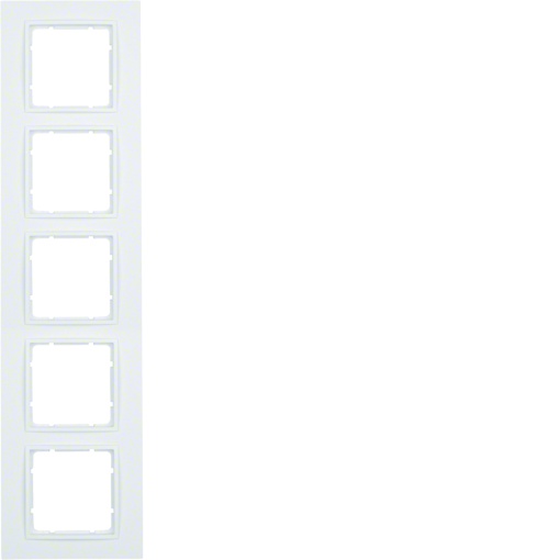 B.7 - quadro x5, branco mate