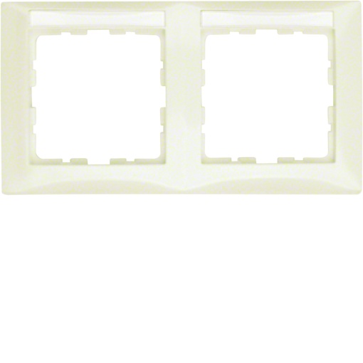 S.1 - quadro x2 p.-etiq. horz., creme