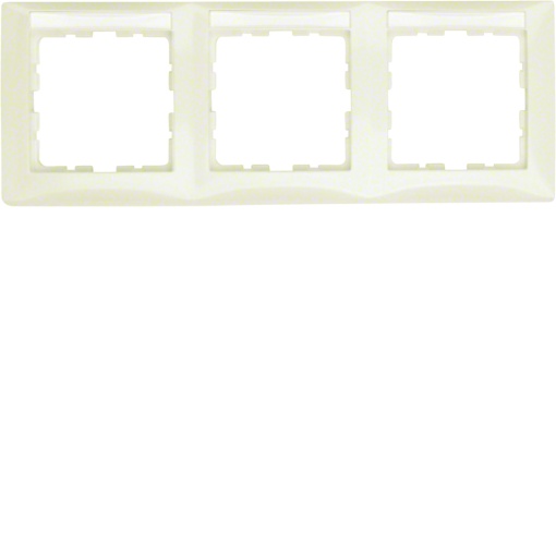 S.1 - quadro x3 p.-etiq. horz., creme