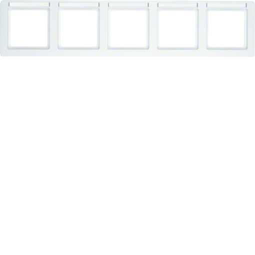 Q.1 - quadro x5 p.-etiq. horiz., branco