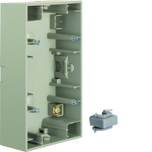 K.1K.5 - caixa superfície x2, inox lac