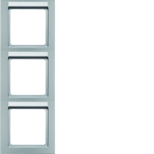 Q.3 - quadro x3 p.-etiq. vert., aluminio