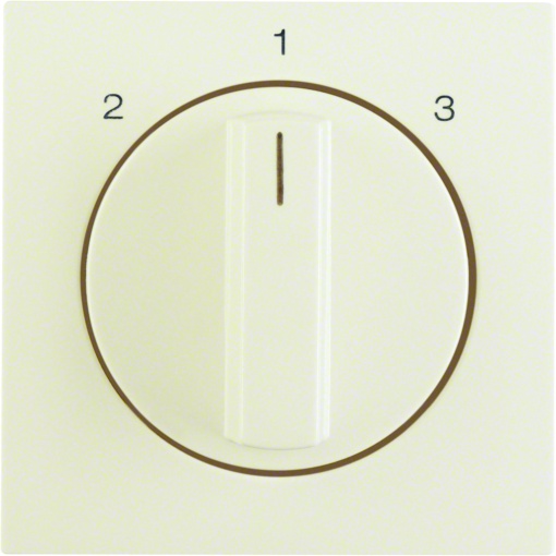 S.1B.x - botão rotativo 2-1-3, creme