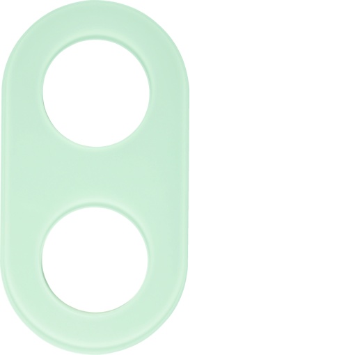 Glas - quadro x2 vidro, branco