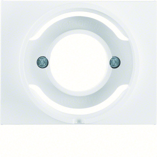 K.1K.5 - espelho central pE14, branco