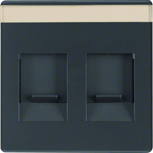 Q.x - esp. duplo RJ p.-etiq., antrac