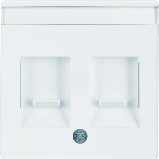 Q.x - esp. duplo RJ p.-etiq., branco