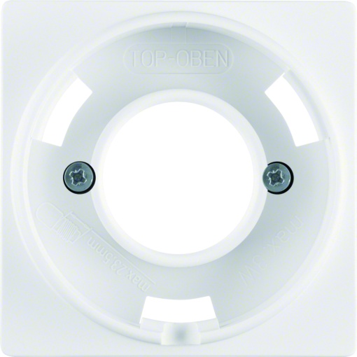 Q.x - espelho central p E14, branco