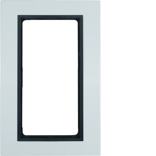 B.7 - quadro largo, Alumínioantrac mate