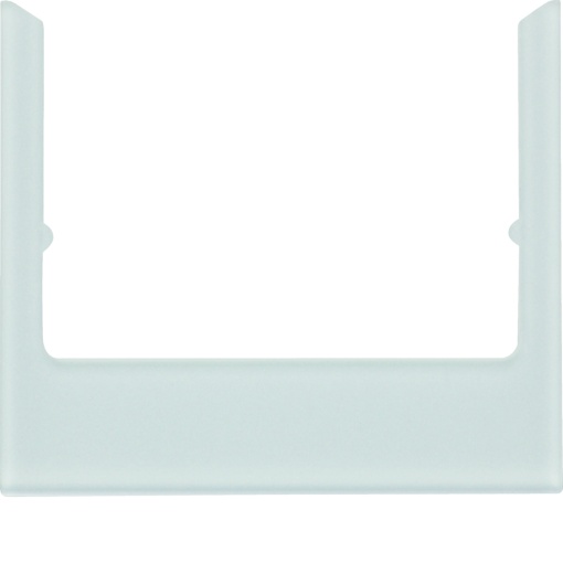 Tampa Touch Control, rect, vidro alu