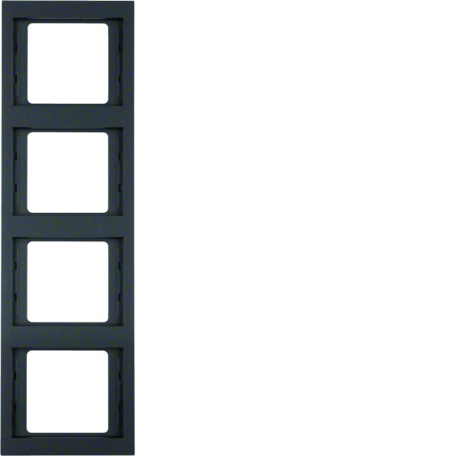 K.1 - quadro x4 vert., antracite mate