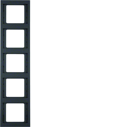 K.1 - quadro x5 vert., antracite mate