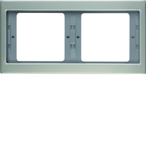 K.5 - quadro x2 horiz., inox