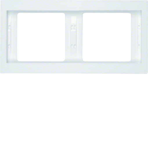 K.1 - quadro x2 horiz., branco