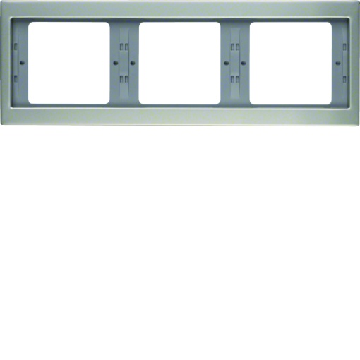 K.5 - quadro x3 horiz., inox