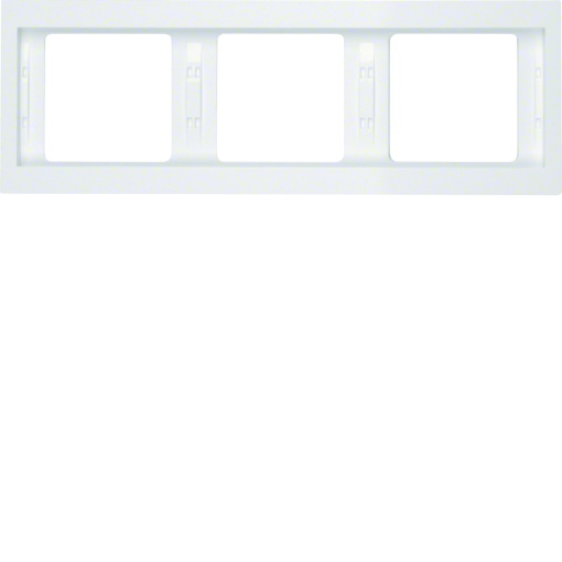 K.1 - quadro x3 horiz., branco