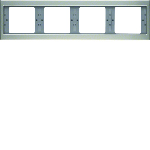 K.5 - quadro x4 horiz., inox