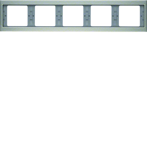 K.5 - quadro x5 horiz., inox