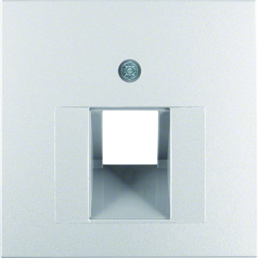 S.1B.x - espelho RJ45 simples, alum mt