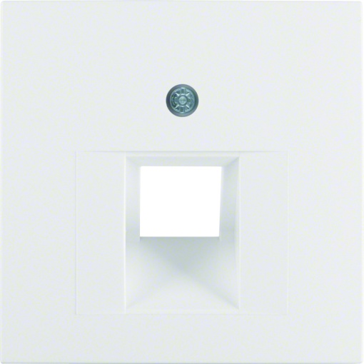 S.1B.x - espelho RJ45 simples, branc mt