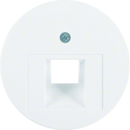 R.x - espelho RJ45 simples, branco