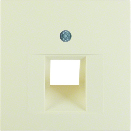 S.1B.x - espelho RJ45 simples, creme