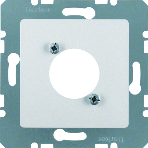 Centro p ficha XLR tipo D, alum mate