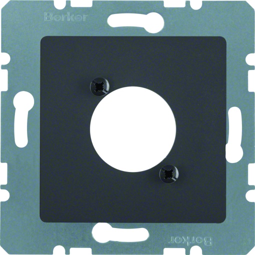 Centro p ficha XLR tipo D, antrac mate