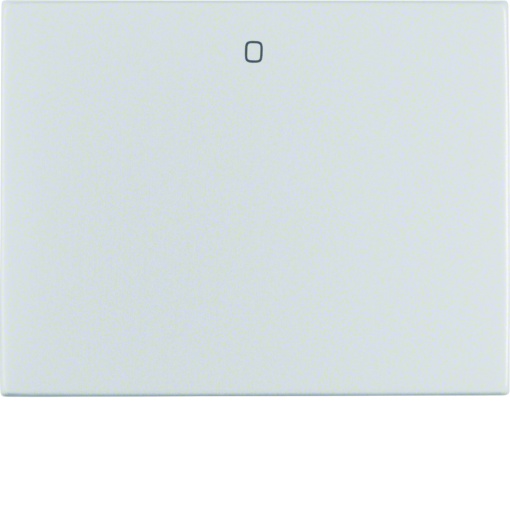 K.1K.5 - tecla simples c "0", alumínio