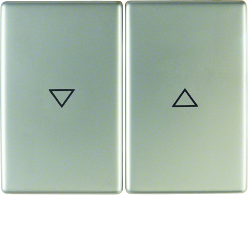 K.1K.5 - tecla dupla estores, inox